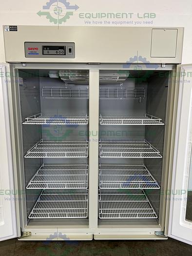 Used Sanyo  MPR-1411 Pharmaceutical Two Door Refrigerator 2°C , 49 Cu. Ft.