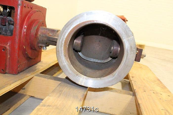 Used Masoneilan 3336302 Air Operated Control Ball Valve, 6", Air To Close #14731