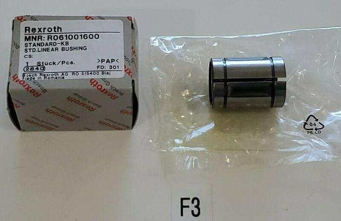 *NEW IN BOX* REXROTH R061001600 STANDARD KB STD LINEAR BUSHING + WARRANTY!