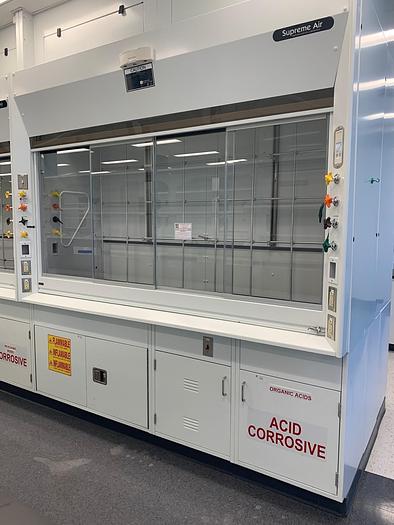 Used Kewaunee Scientific Supreme Air  USED 8' Fume Hood COMBO Sash