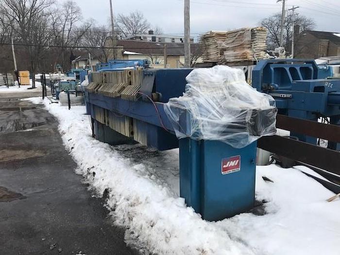 Used 30 CU. FT. JWI FILTER PRESS - 1000 MM 