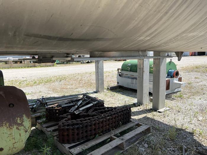 Used 250 CU. FT. RIBBON BLENDER - T316 S/S - 75 HP