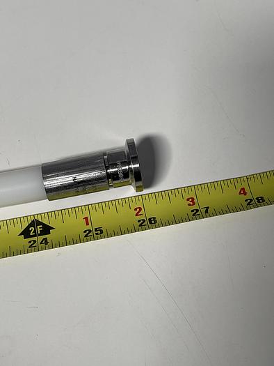 Used 28" Silicon Hose w/ 1" Sanitary Fittings