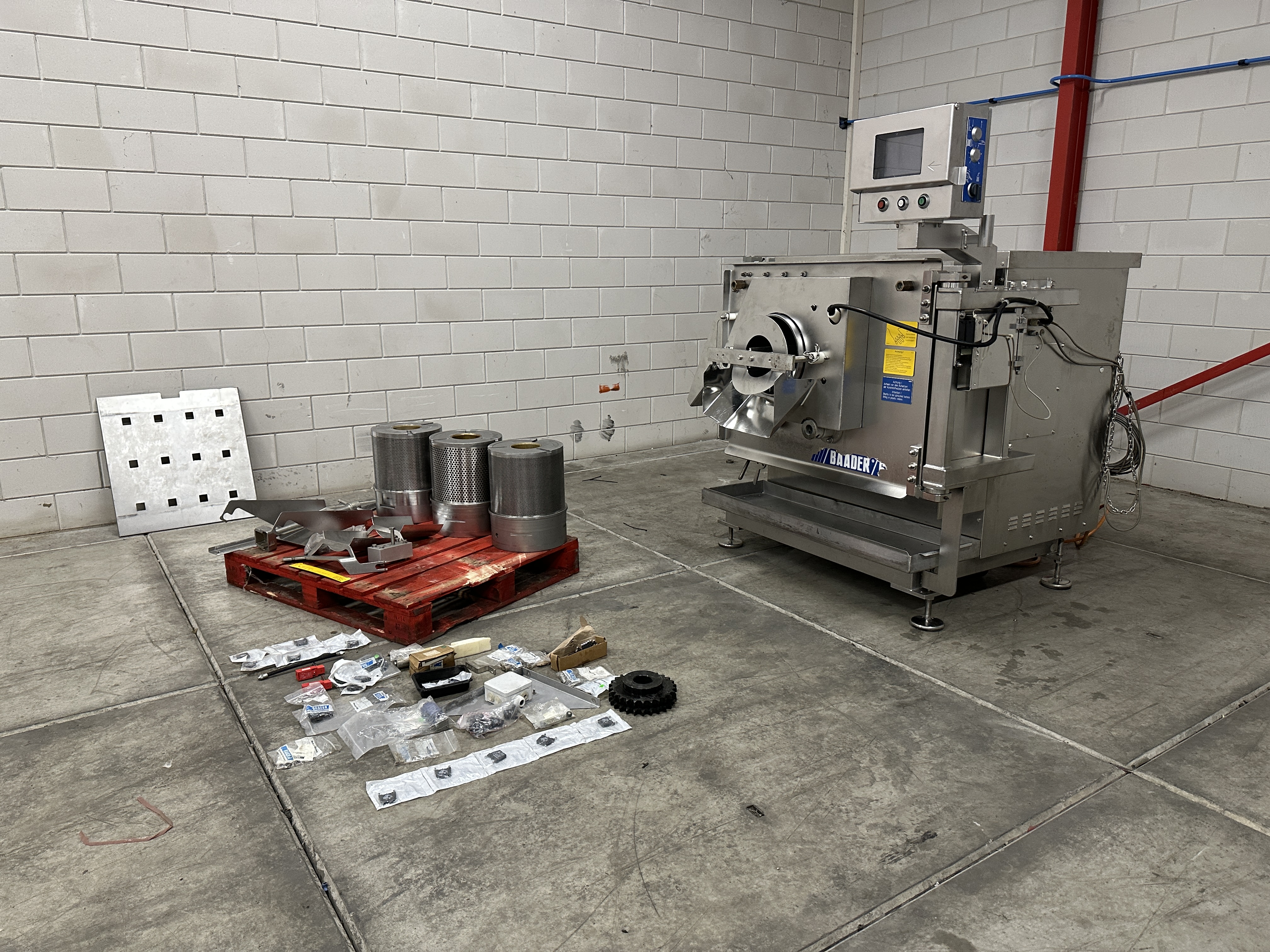 Used 2009 Baader 605 soft separator