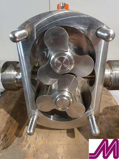 Refurbished SSP 13-0019-075 Fully Refurbished 1 1/2" Rotary Lobe Pump Head with Built In Pressure Relief Valve