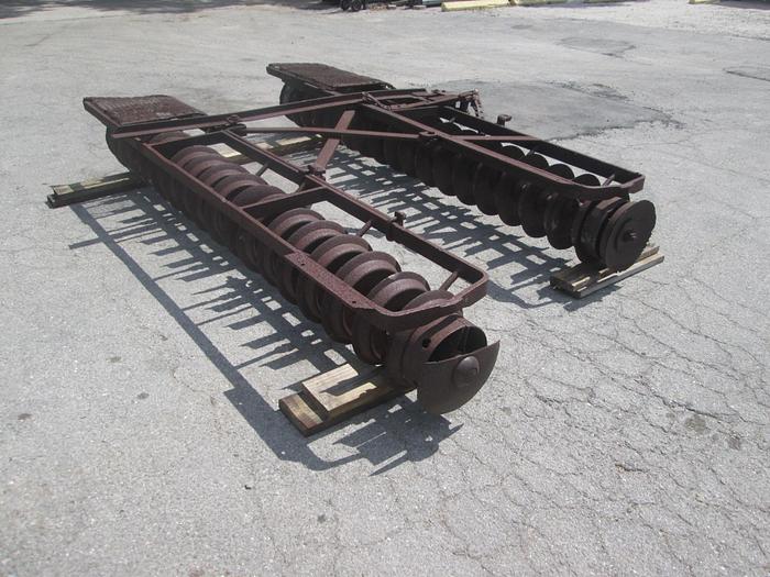 Used 10' Pull Behind Offset Grove Disc