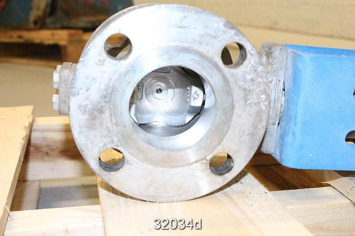 Used Neles Jamesbury R21CB02CCJK 2" V-Ball Control Valve #32034