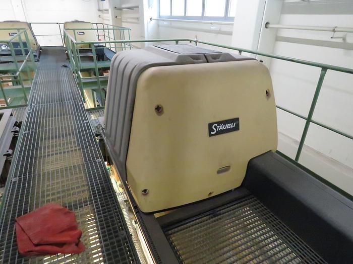 Gebraucht 12 gebr. Dornier Greifer-Jacqaurd-Webmaschinen, HTV 8/J, AT2 Dialog Panel