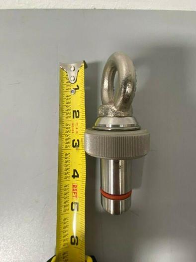 Used Mettler Toledo 007641047IG Blind Plug Stainless Steel Tank Port Plug