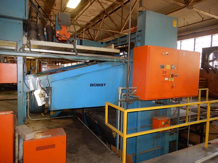 Used 50" X 80" BOBST PREFEEDER MODEL C203S MFG. 2000