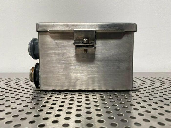 Used Hoffman 6" x 6" x 4" A606CHNF88 Stainless Steel Enclosure Box