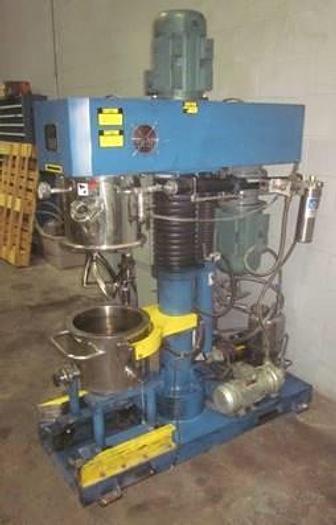 Used 10 LITER JAYGO PLANETARY DISPERSER MIXER – S/S – VACUUM  – JACKETED (#9488)