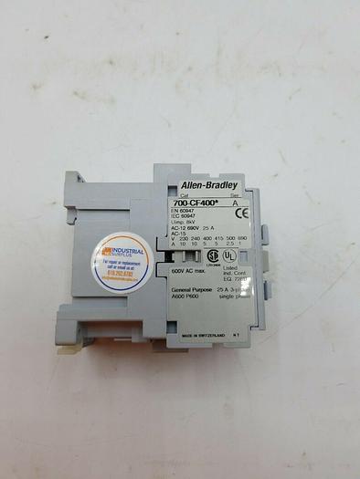 Used Allen Bradley Contactor Relay 700-CF400* Series A