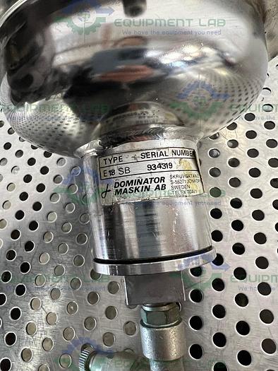 Used Dominator Maskin AB  E18 SB Diaphragm Check Valve