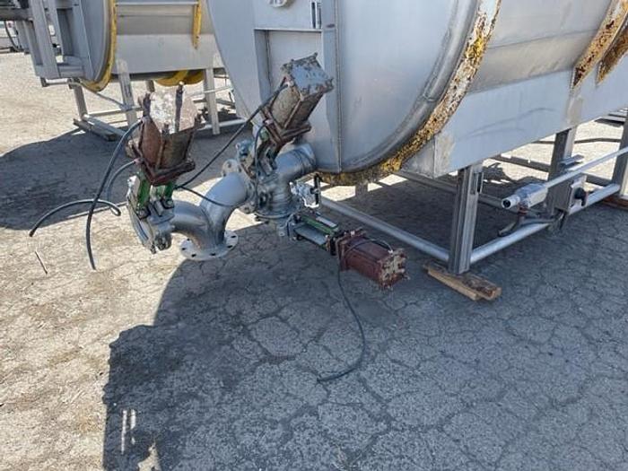 Used Fran Rica Stainless Steel Horizontal Tomato Pulp Storage Tank