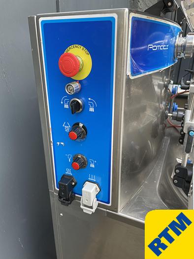 Used Tempering Machine with Enrobing Belt