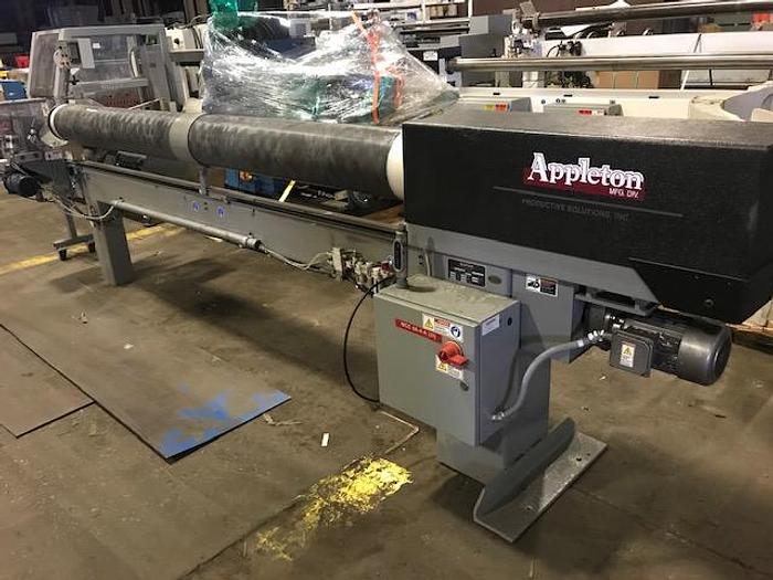 Used 120" APPLETON  A301 CORE CUTTER WITH AUTO ADVANCE MFG. 2010