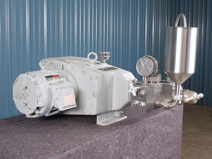 Used GAULIN LAB HOMOGENIZER – TWO STAGE – 8,000 PSI – RECONDITIONED