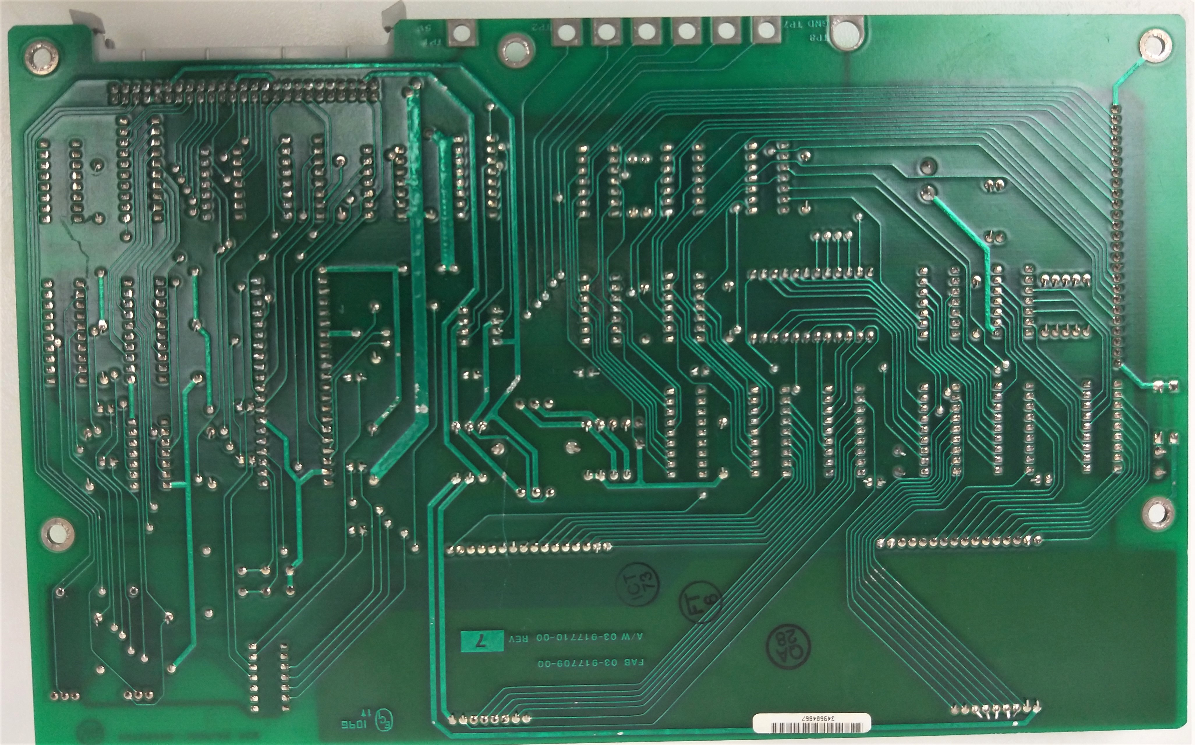 Used Varian 03-917708-00 Keyboard Display Board for Varian Star 3400 GC