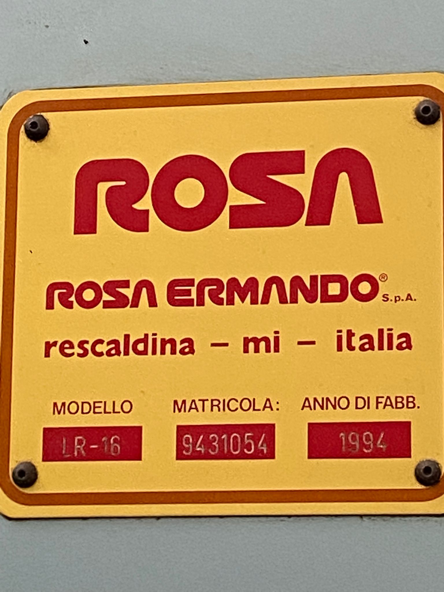 Usato 1994 Rosa LR-16