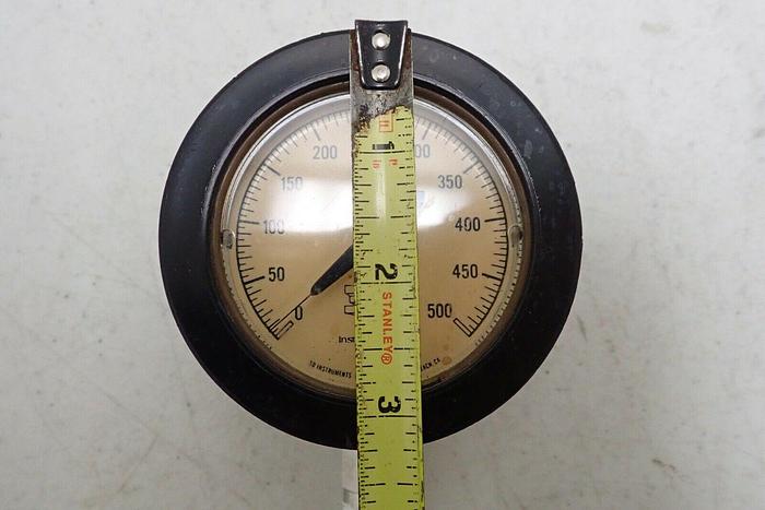 Used 3D Instruments 25502-27B11 0-500 PSI Pressure Gauge