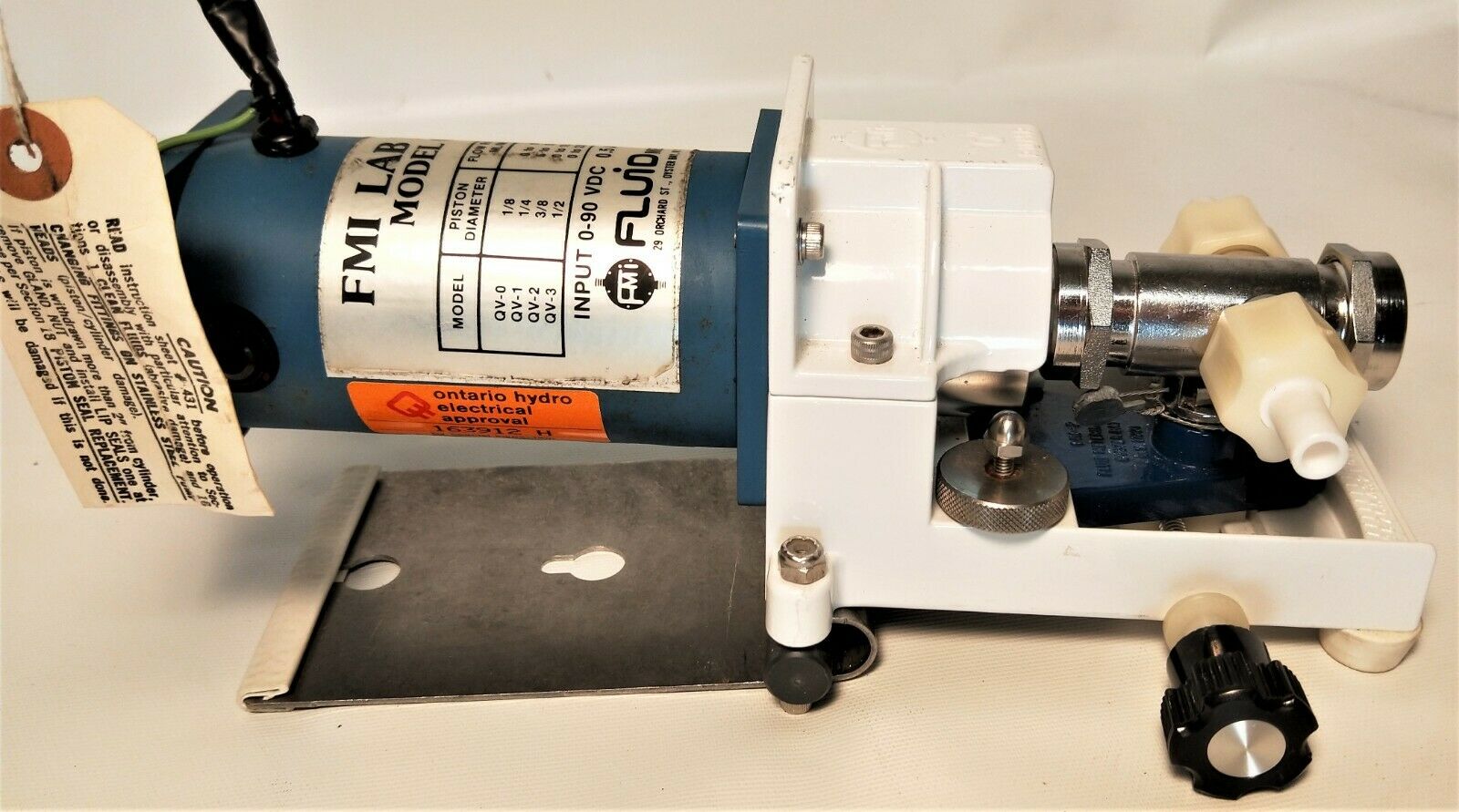 Used Sold FMI QV VariableSpeed Pump with V100 Stroke Rate Controller