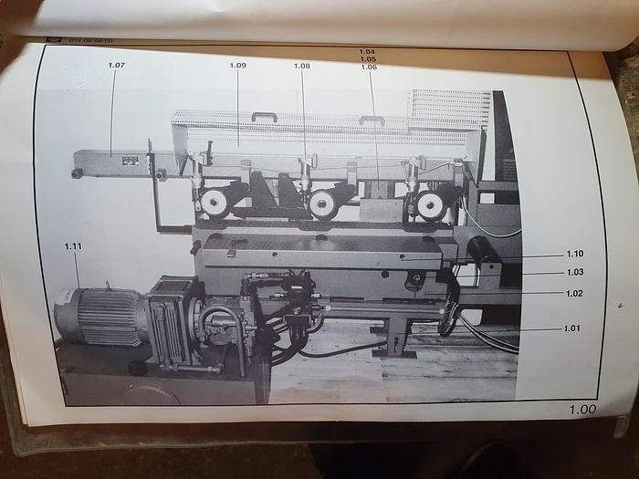 Used Weinig T&G production Linea produzione perline  Hydromat Super 30 B