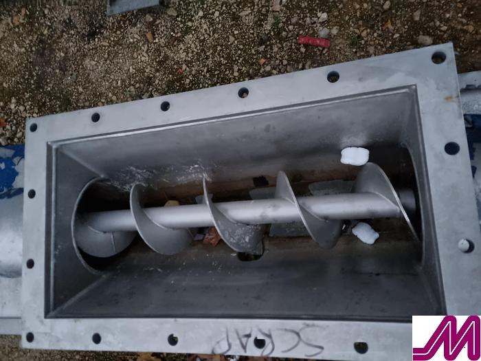 Refurbished 2003 Mono W042 Wide Throat Stainless Steel Progressive Cavity Pump with Screw Auger