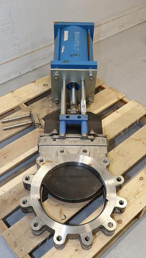 Used True Line 12" Air Operated Knife Gate Valve #44594