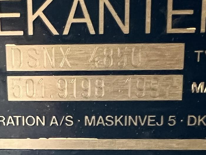 Refurbished 1997 Alfa Laval DSNX4850