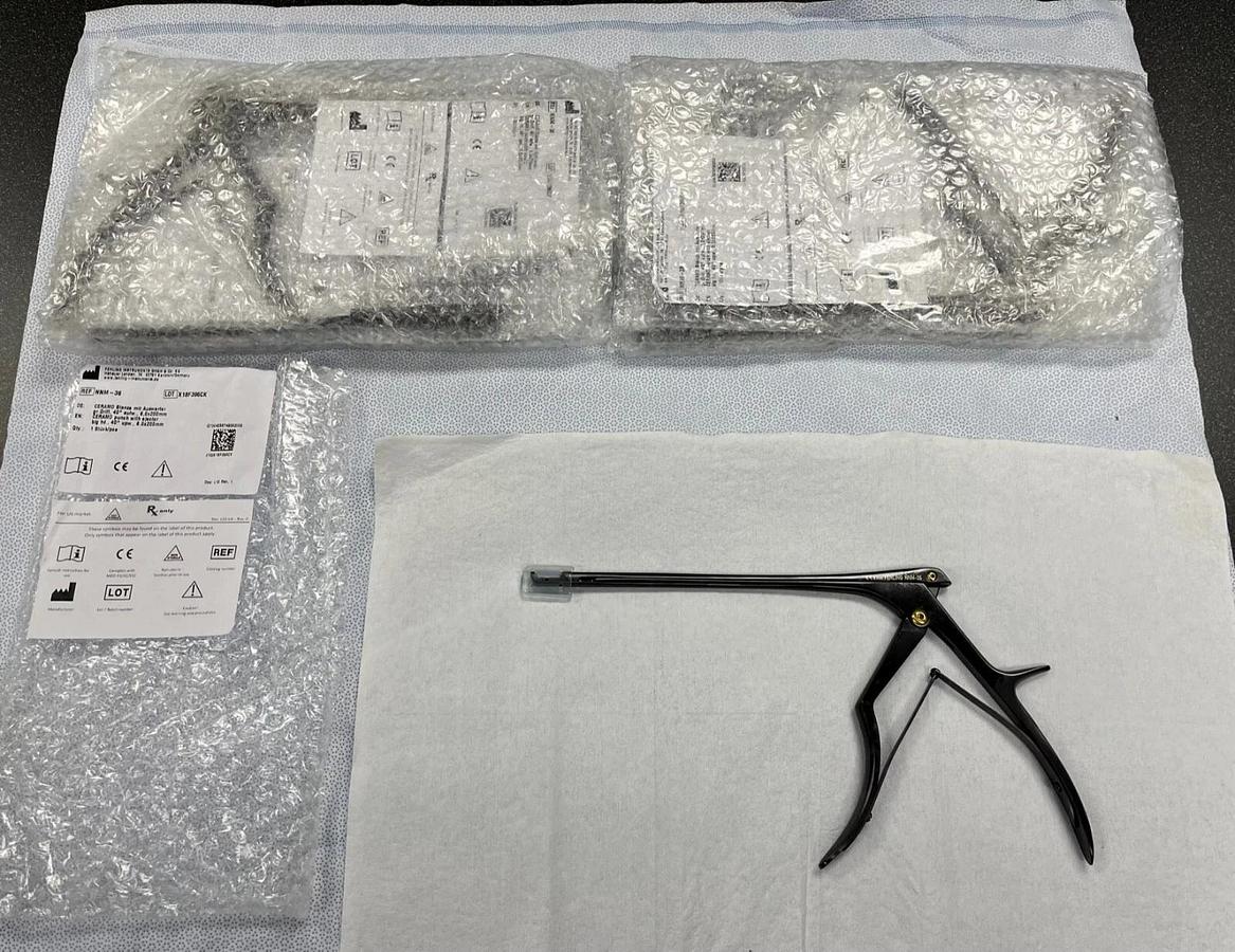 Used Fehling Ceramo Kerrison Punch - NNM-3S - 6.0mm with ejector - NEW IN PACKAGE