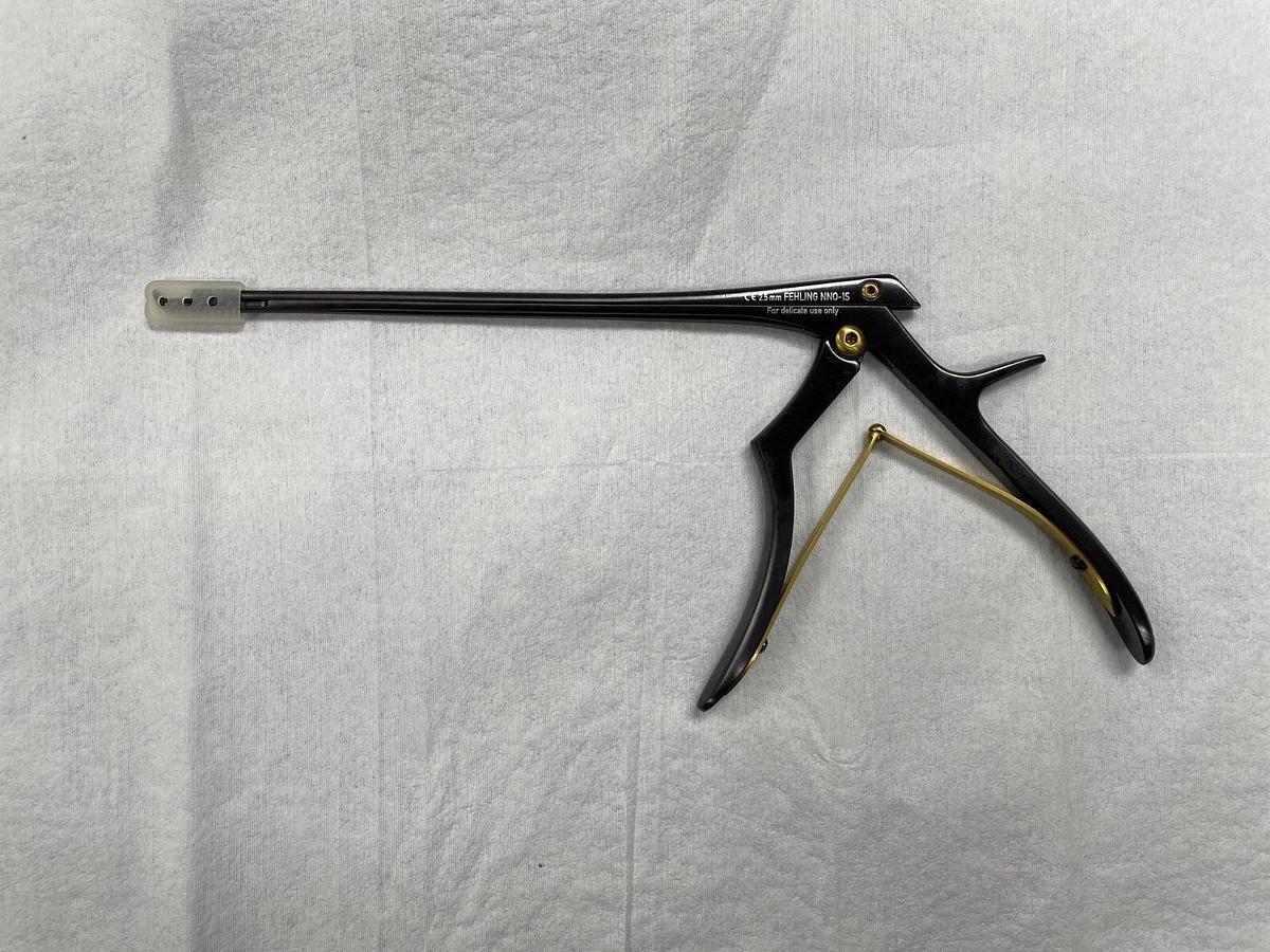 Used Fehling Ceramo Kerrison Punch with Ejector- NNO-1S- 2.5mm - NEW IN PACKAGE
