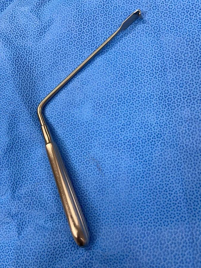 Used Jarit 285-431 Scoville Surgical Nerve Root Retractors - 105 Degrees Angled, 7"