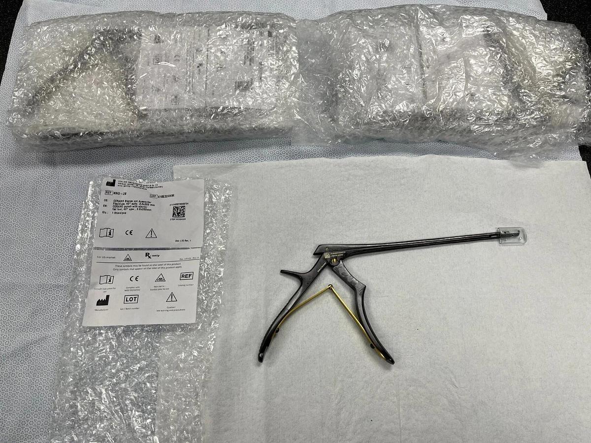 Used Fehling Ceramo Kerrison Punch- NNO-2S- 3.0mm with ejector - NEW IN PACKAGE