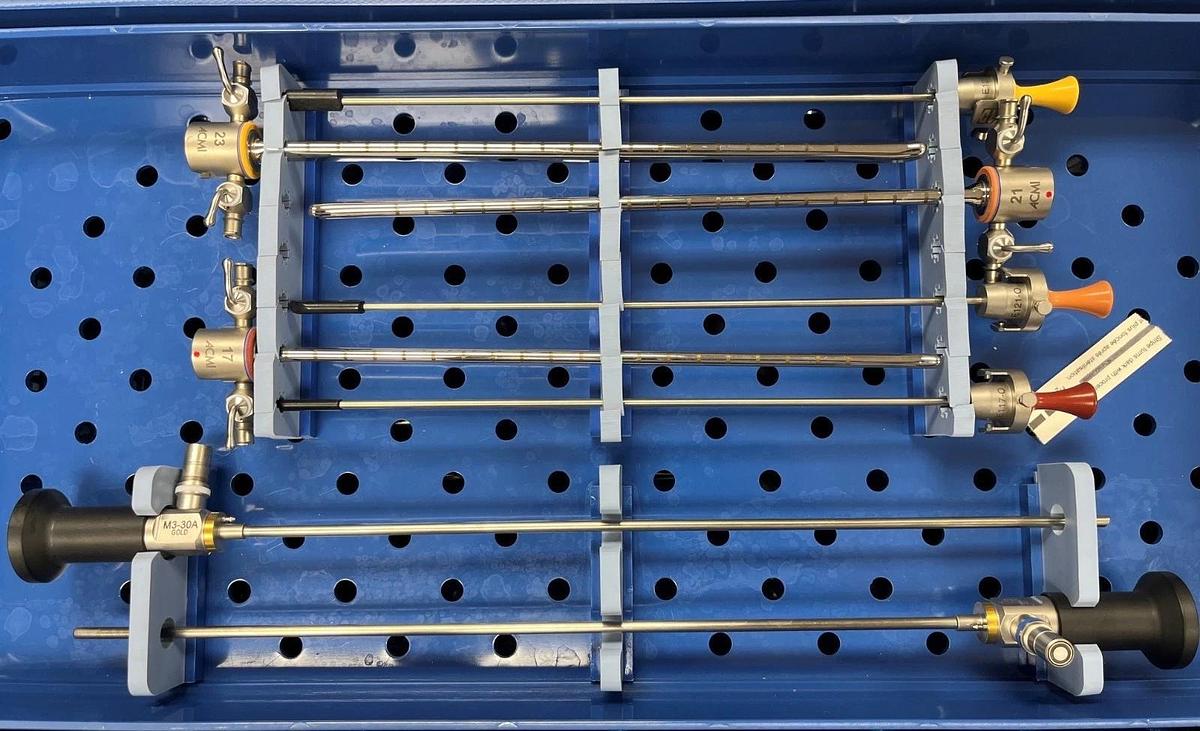ACMI Circon Cystoscope Set w Sterilization Tray - ST-CR2