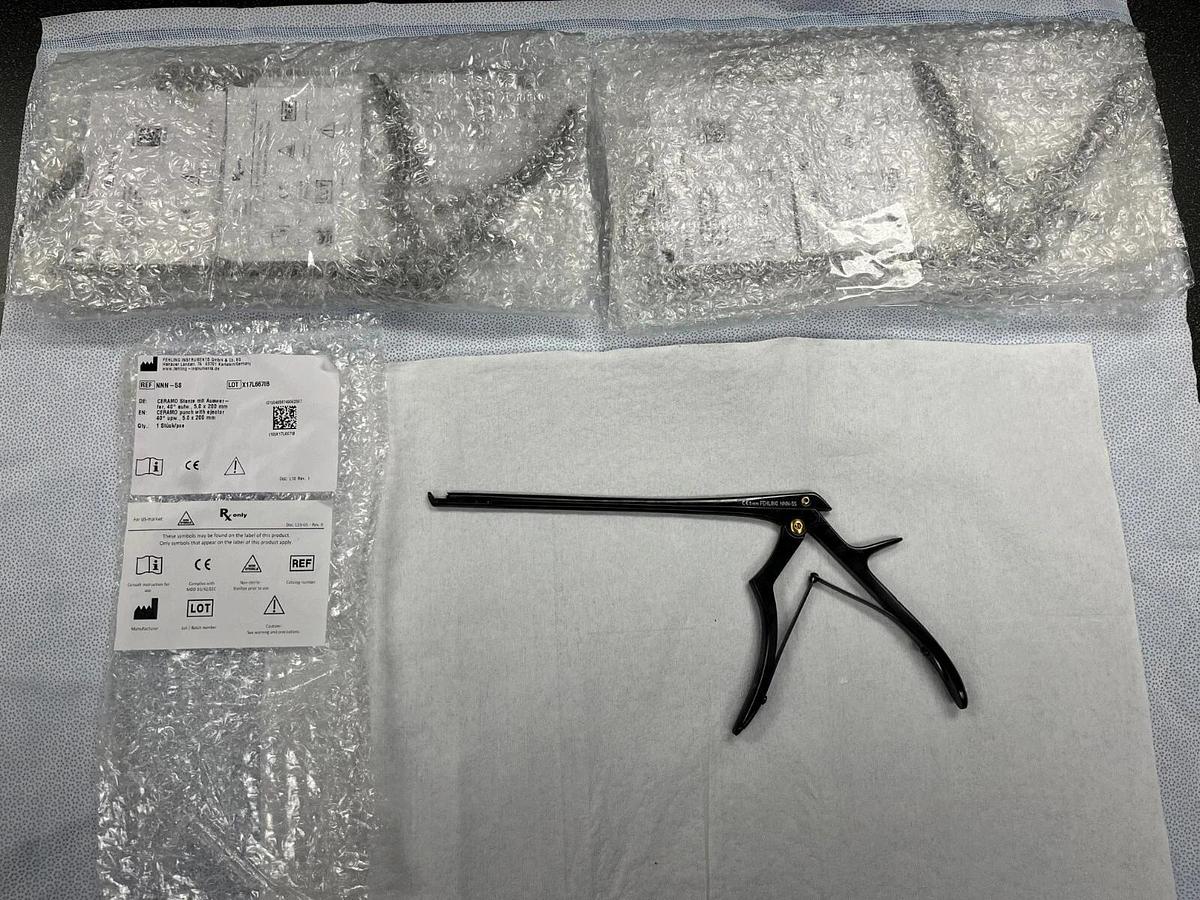 Used Fehling Ceramo Kerrison Punch - NNN-5S - 5.0mm with ejector - NEW IN PACKAGE