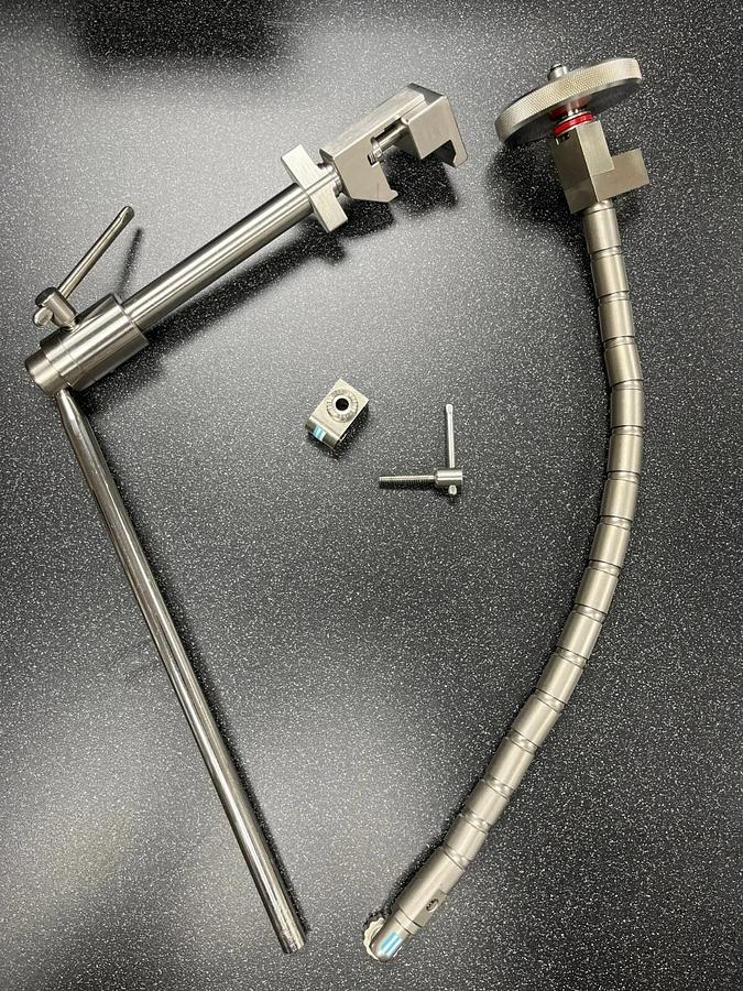 Used Medtronic Metrx Arm Set Bed Rail Attachment & METRX Flexible Arm