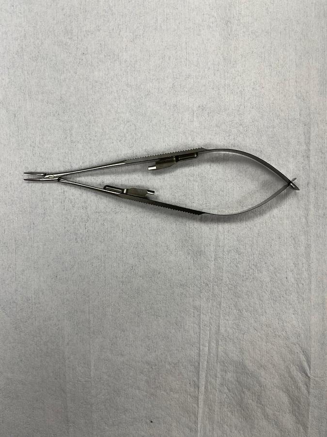 Used Jarit 355-407 5.5" Castroviejo Surgical  Needle Holder