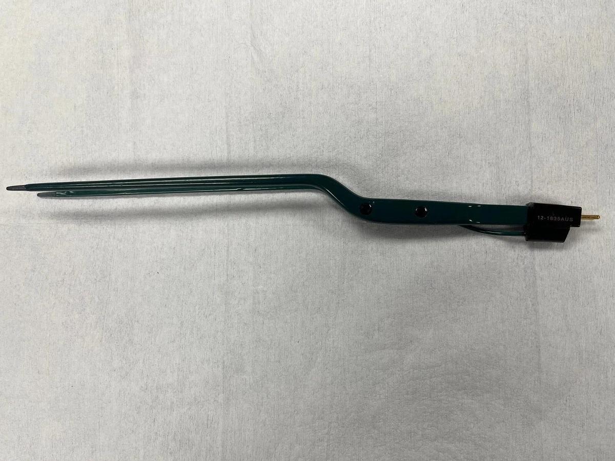 Used Kirwan Hardy 8.5" Bipolar Forceps Non-Stick With Stop 0.5mm tip 12-1635AU