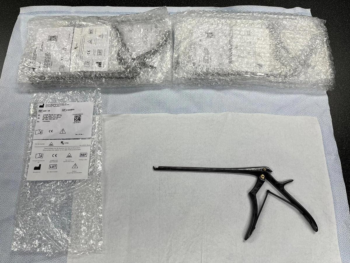 Used Fehling Ceramo Kerrison Punch - NNN-4S - 4.0mm with ejector - NEW IN PACKAGE