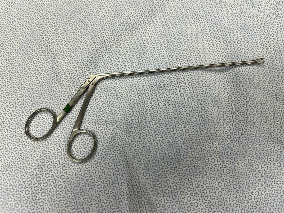 Used Integra Jarit Decker Microsurgical Rongeur 285-110 Straight 6" 2mm x 8mm Cup