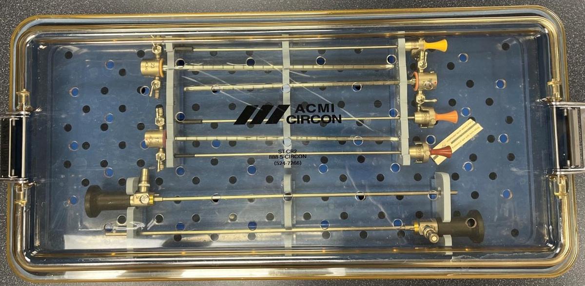 ACMI Circon Cystoscope Set w Sterilization Tray - ST-CR2
