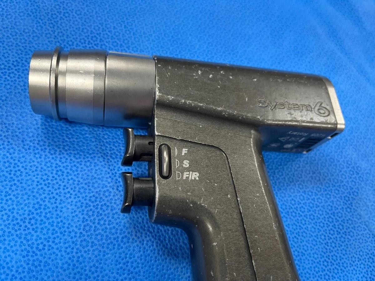 Used Stryker System 6 Dual Trigger Rotary Handpiece 6205