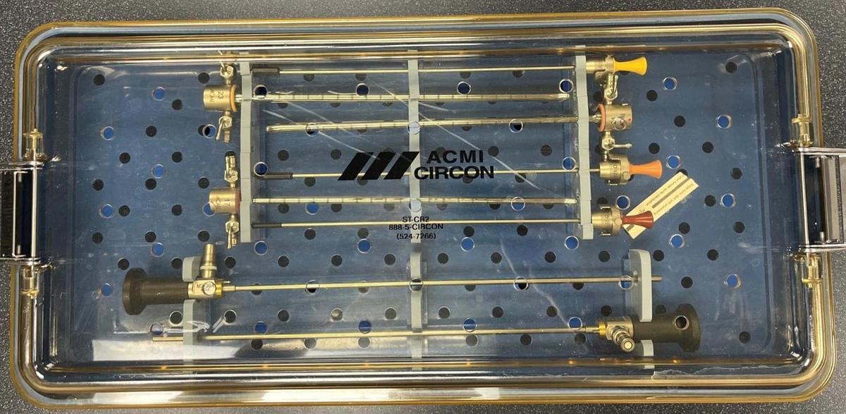 ACMI Circon Cystoscope Set w Sterilization Tray - ST-CR2