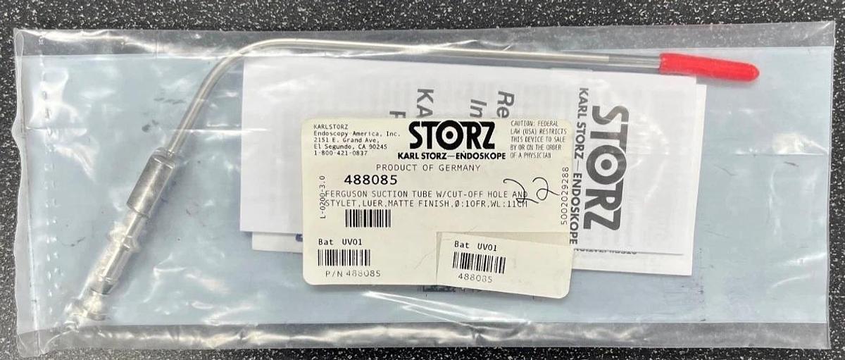 Used Karl Storz Ferguson Suction Tube 488085
