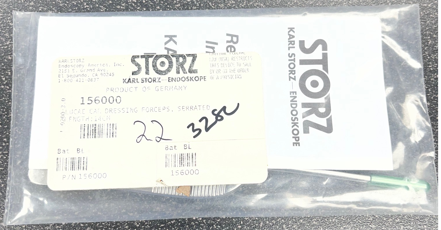 Storz 14cm Lucae Ear Dressing Forceps - 156000