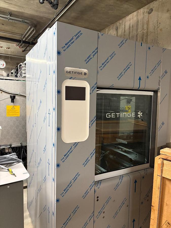 Getinge 8668 Washer Disinfector - Double Door Pass Thru - Steam - 208V - 3 Phase