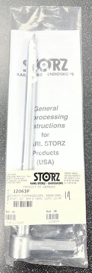 Used Karl Storz Esophagoscope 12063F