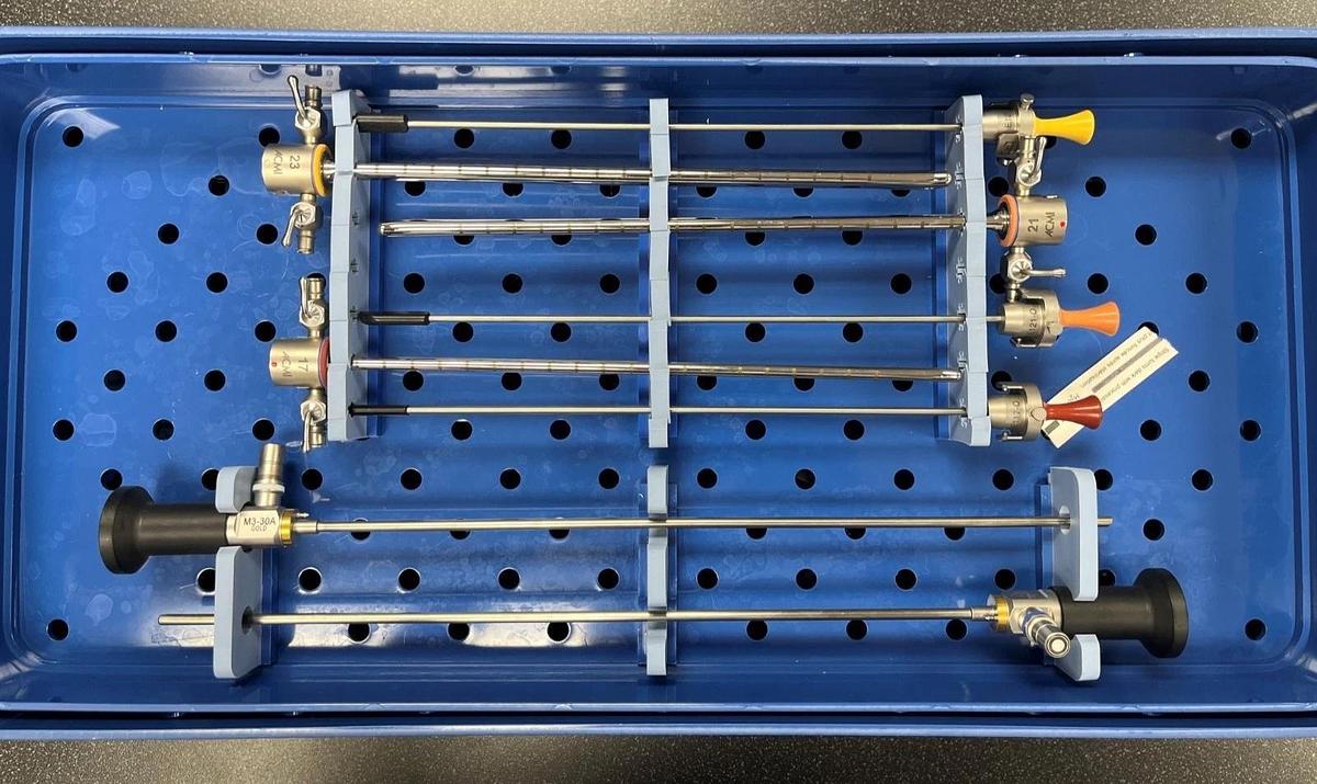 ACMI Circon Cystoscope Set w Sterilization Tray - ST-CR2