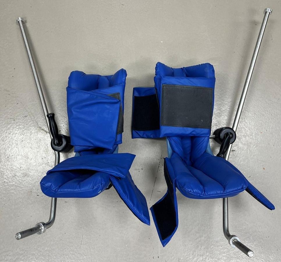 Used Allen Medical Surgical Stirrups w Pads